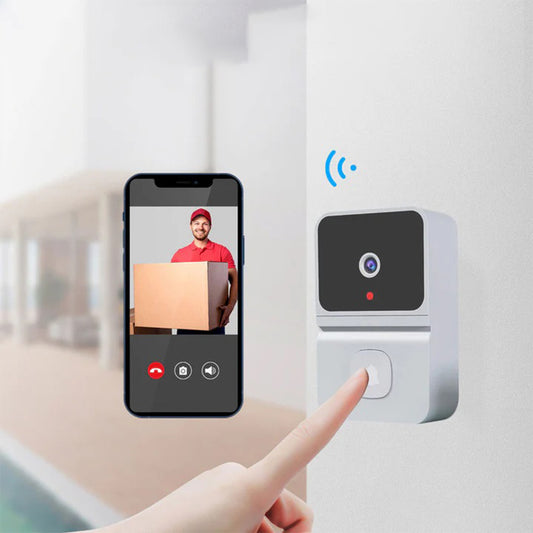 Z30 Graffiti Smart Wireless Doorbell Home Smart Cat Eye WiFi Doorbell Home Visual Doorbell
